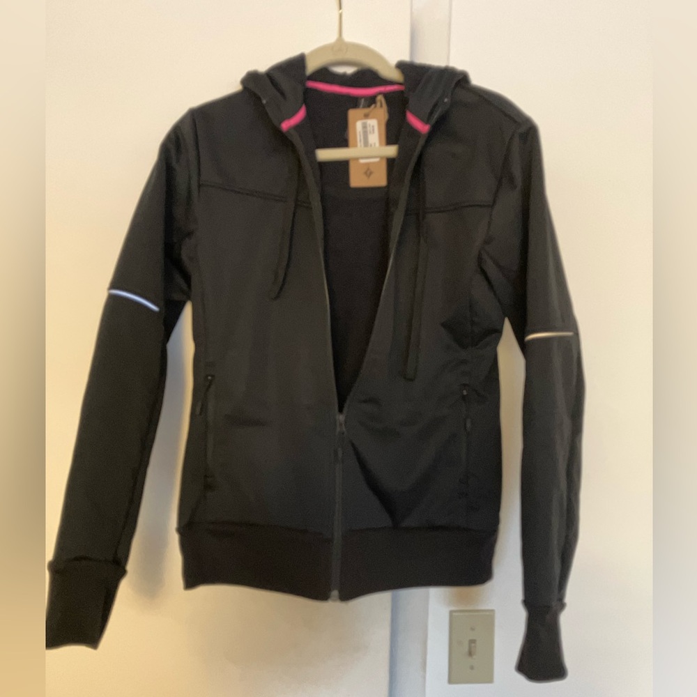 Specialized Utility Hoodie - Women's M, New with tags! Black, Windproof NICE